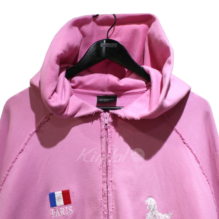 楽天市場】【中古】BALENCIAGA 22AW Polo Zip-up Hoodie ポロジップ 