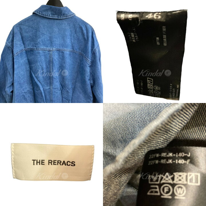楽天市場】【中古】THE RERACS 22AW ｢THE JEAN JACKET｣ デニムシャツ 