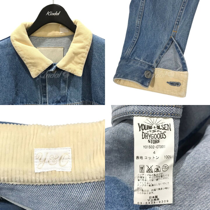 楽天市場】【中古】YOUNG ＆ OLSEN The DRYGOODS STORE デニムコート 