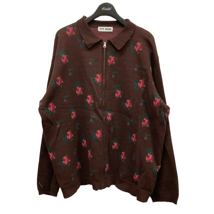 楽天市場】【中古】TTT MSW 20AW 「flower knit polo」 フラワー 