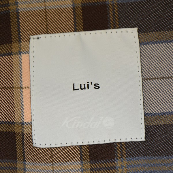 楽天市場】【中古】LUI'S オーバーサイズ半袖チェックシャツ マルチ