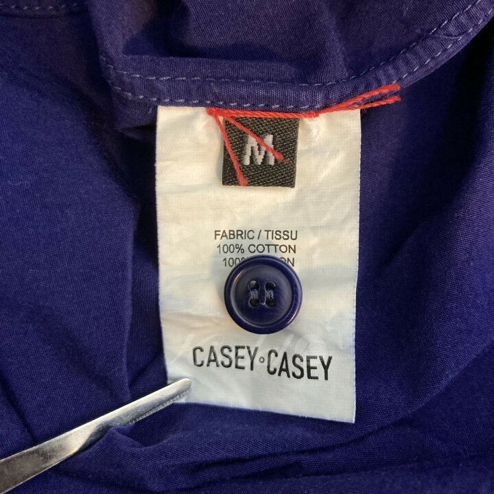 楽天市場】【中古】CASEY CASEYポケット長袖シャツ ネイビー サイズ：M 