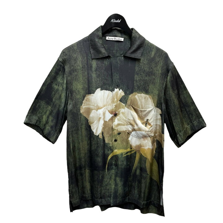 楽天市場】【中古】ACNE STUDIOS 21SS花柄半袖シャツ グリーン サイズ 