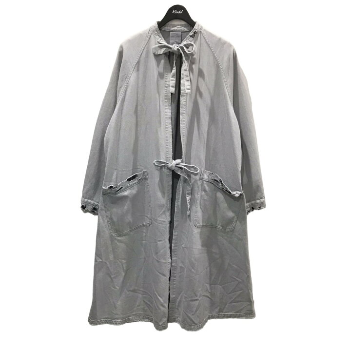 楽天市場】【中古】Ysブリーチ加工デニムガウンコート 8oz DENIM BIO 