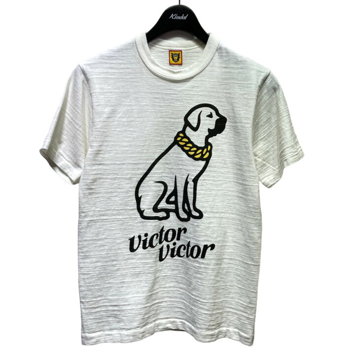 楽天市場】【中古】HUMAN MADE×VICTOR VICTOR Tシャツ ホワイト サイズ 