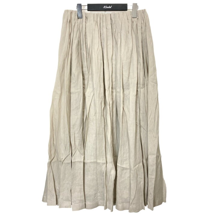 楽天市場】【中古】EBUREリネンフレアスカート 3310500135 ベージュ  