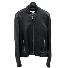 【中古】SAINT LAURENT PARISキースレザーシングルライダースジャケット 362239 ブラック サイズ：46【価格見直し】