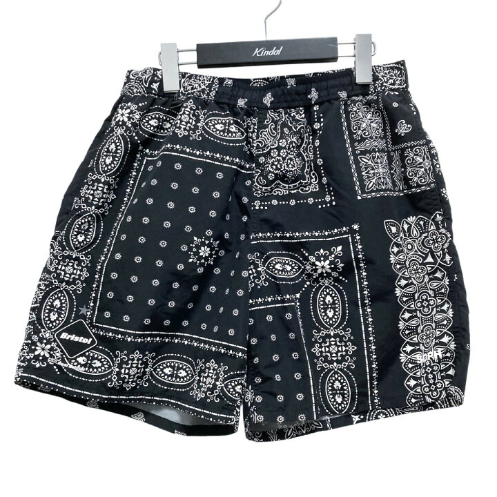 楽天市場】【中古】F．C．R．B． NYLON EASY SHORTS バンダナ柄 