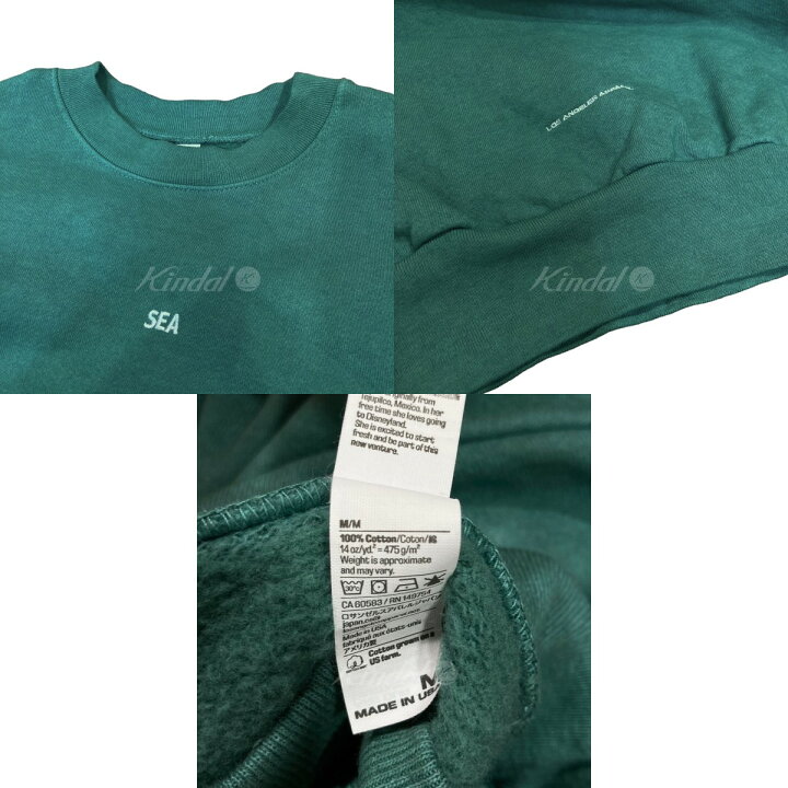 楽天市場】【中古】WIND AND SEA×LOS ANGELES APPAREL22SS ロゴ刺繍  
