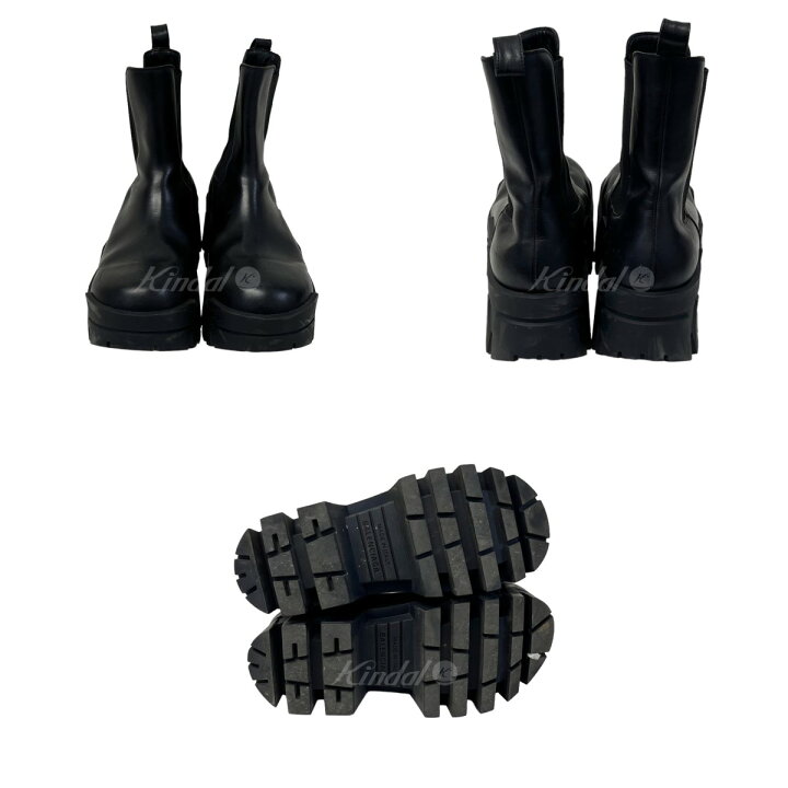 楽天市場】【中古】BALENCIAGAブルドーザーブーツ ブラック サイズ：42 