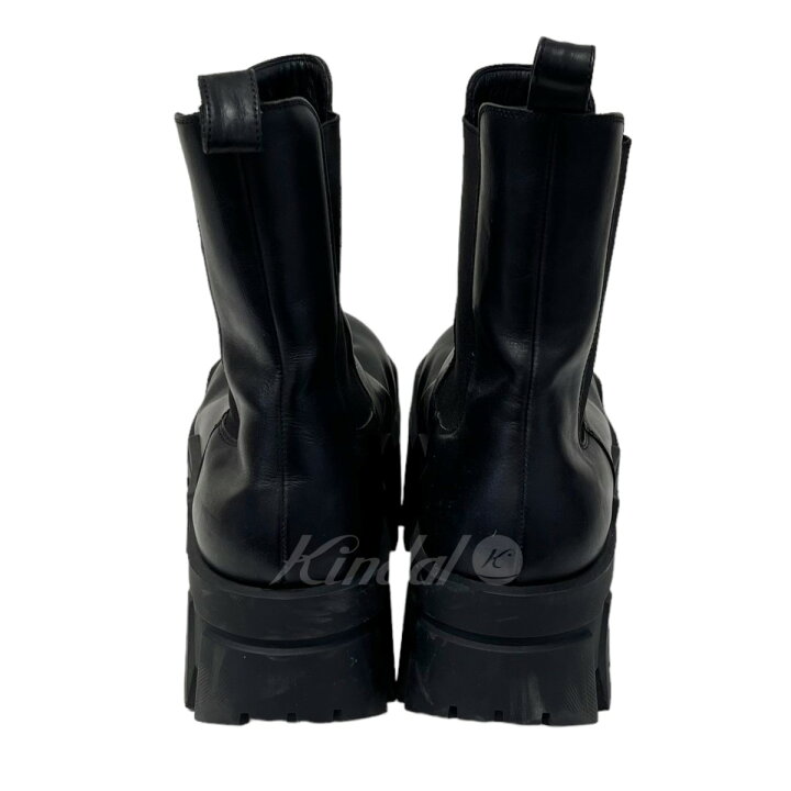 楽天市場】【中古】BALENCIAGAブルドーザーブーツ ブラック サイズ：42 