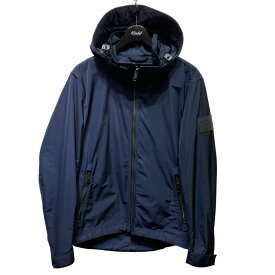 【中古】BURBERRY8014364 ナイロンジャケット ネイビー サイズ：48【価格見直し】