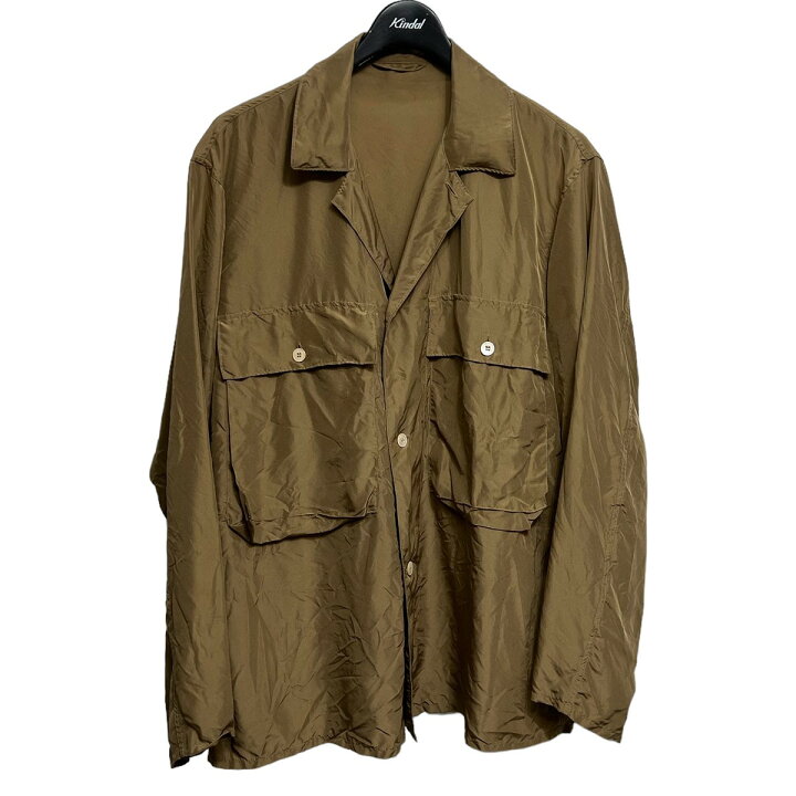 楽天市場】【中古】COMOLI シルクユーティリティジャケット ベージュ 