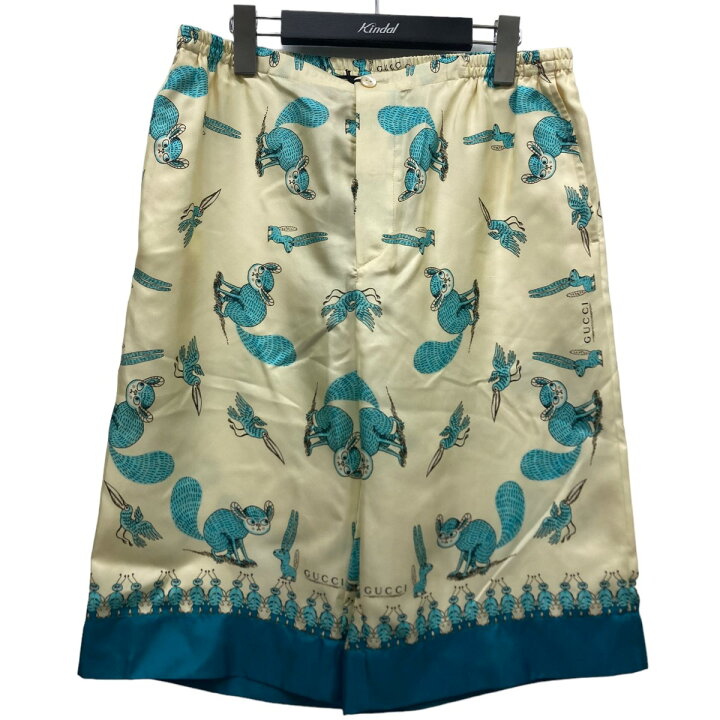楽天市場】【中古】GUCCI×Freya Harta22SS アニマル柄シルクハーフ 