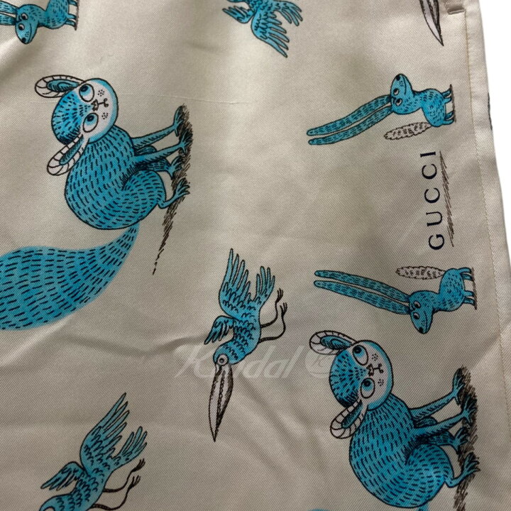楽天市場】【中古】GUCCI×Freya Harta22SS アニマル柄シルクハーフ 