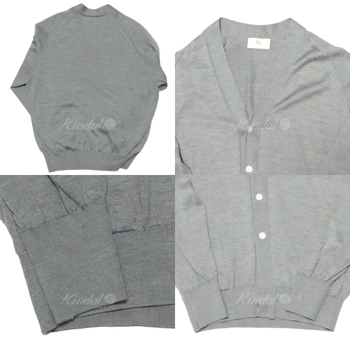 楽天市場】【中古】HERILL 21SS シルク カーディガン ラグランスリーブ 