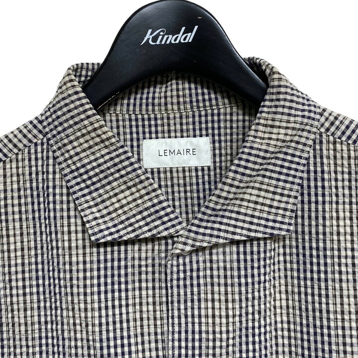 ルメール 半袖チェックシャツ サイズ48（楽天市場】【中古】LEMAIRE 