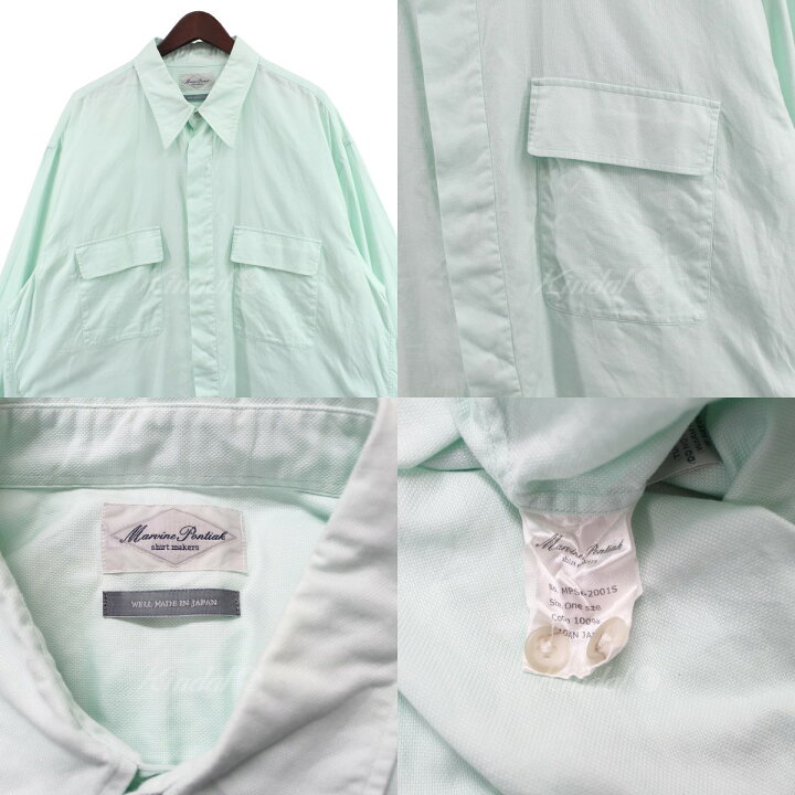 楽天市場】【中古】Marvine Pontiak Shirt Makers 20SS Fly Front 3 