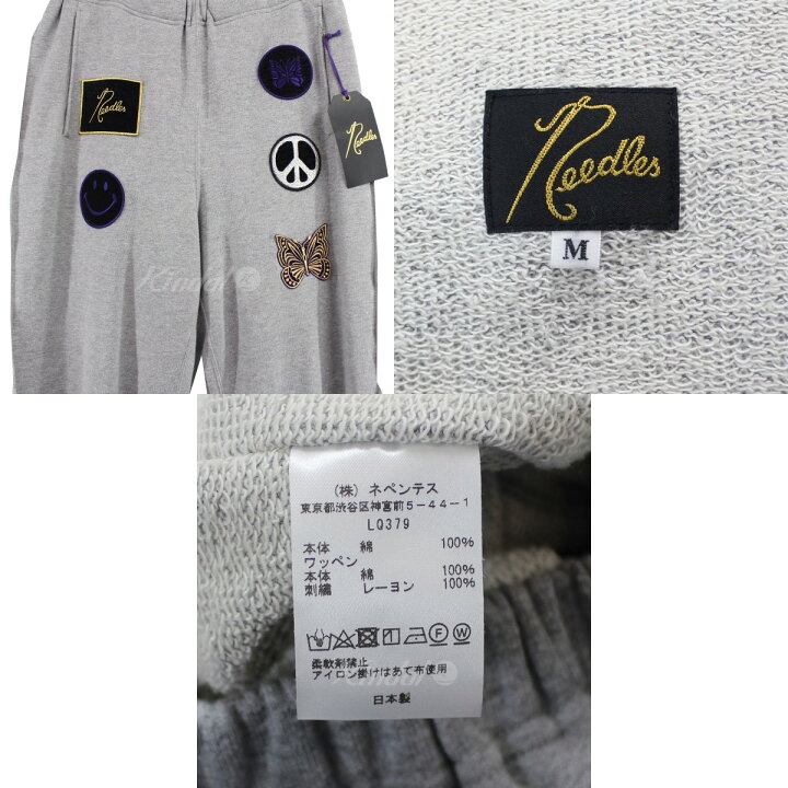 楽天市場】【中古】Needles 23SS 別注 5ICONS PATCH SWEAT PANT パッチ 