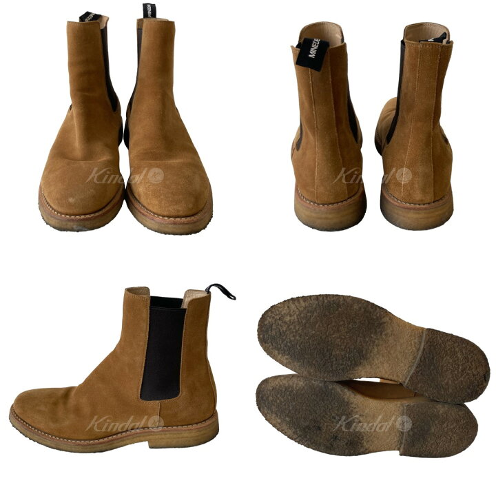 楽天市場】【中古】nonnative 20SS ×MINEDENIM サイドゴア ブーツ 