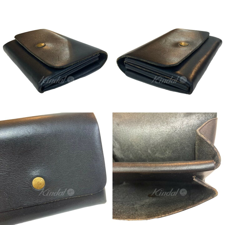 楽天市場】【中古】N25 レザーシームレス ウォレット ブラック 