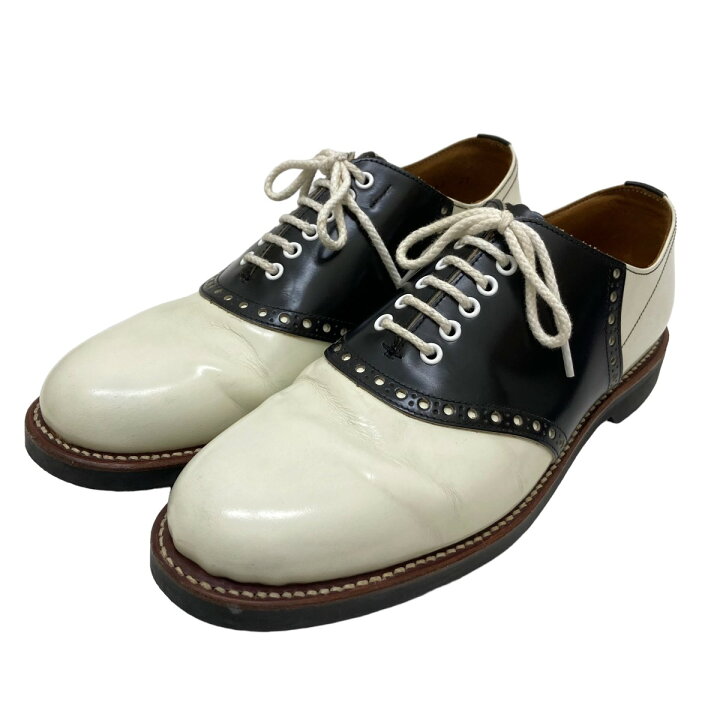 楽天市場】【中古】REGALGLADHAND サドルシューズ ホワイト サイズ：27 