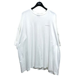 【中古】Peaceminusone胸ロゴプリントTシャツ ホワイト サイズ：-【価格見直し】