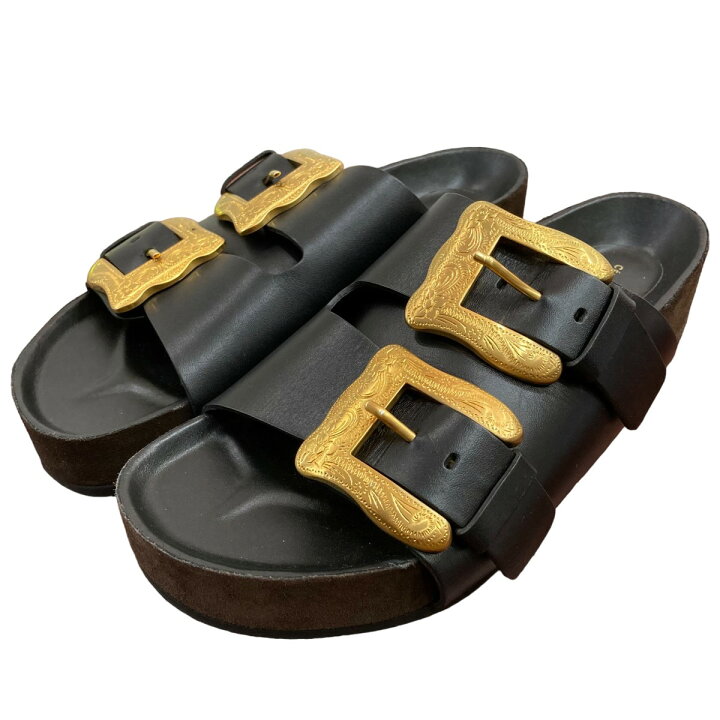 楽天市場】【中古】CELINE ボクシーフラットカウボーイバックル  