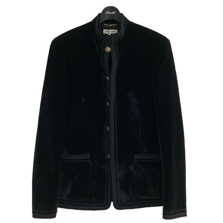 楽天市場】【中古】SAINT LAURENT PARISナポレオンジャケット ブラック  