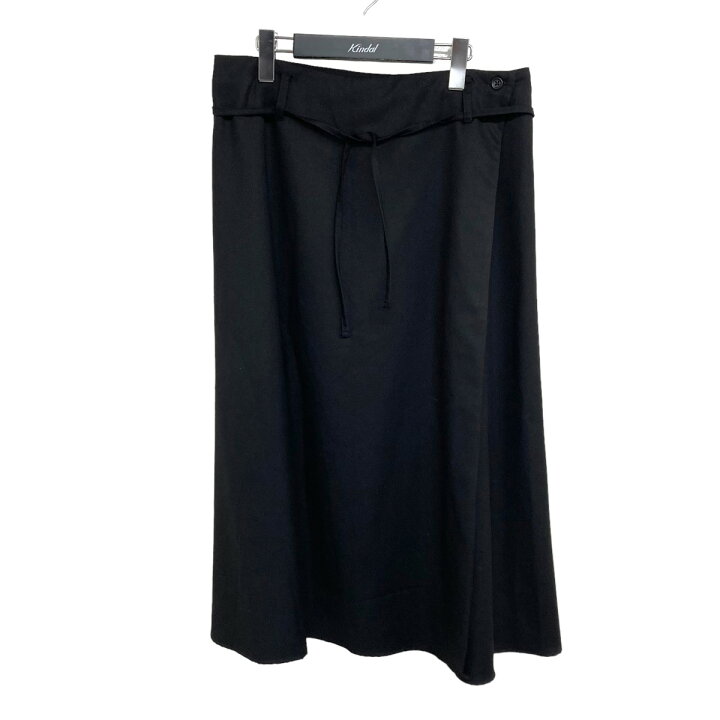 楽天市場】【中古】NOT CONVENTIONALラップスカート ブラック サイズ  
