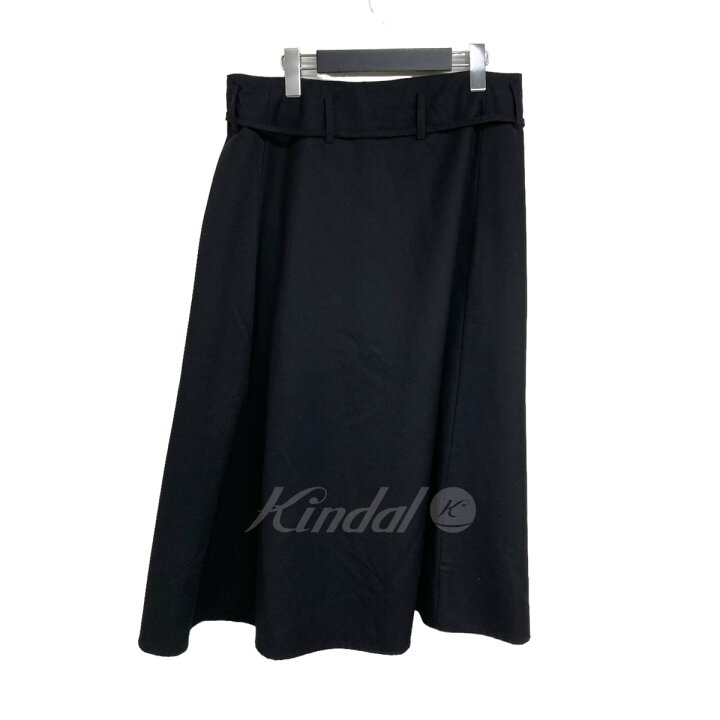 楽天市場】【中古】NOT CONVENTIONALラップスカート ブラック サイズ  