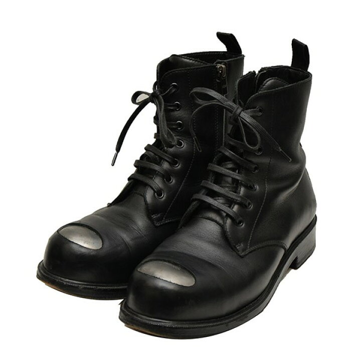 楽天市場】【中古】ALEXANDER McQUEEN サイドジップブーツ ブラック 