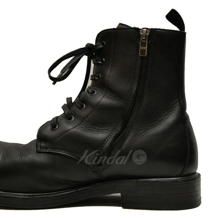 楽天市場】【中古】ALEXANDER McQUEEN サイドジップブーツ ブラック 