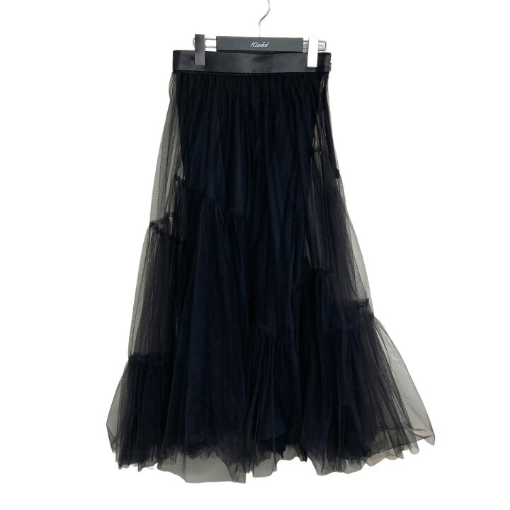 楽天市場】【中古】MURRAL「LEAF VEIN TULLE SK」 チュールスカート 