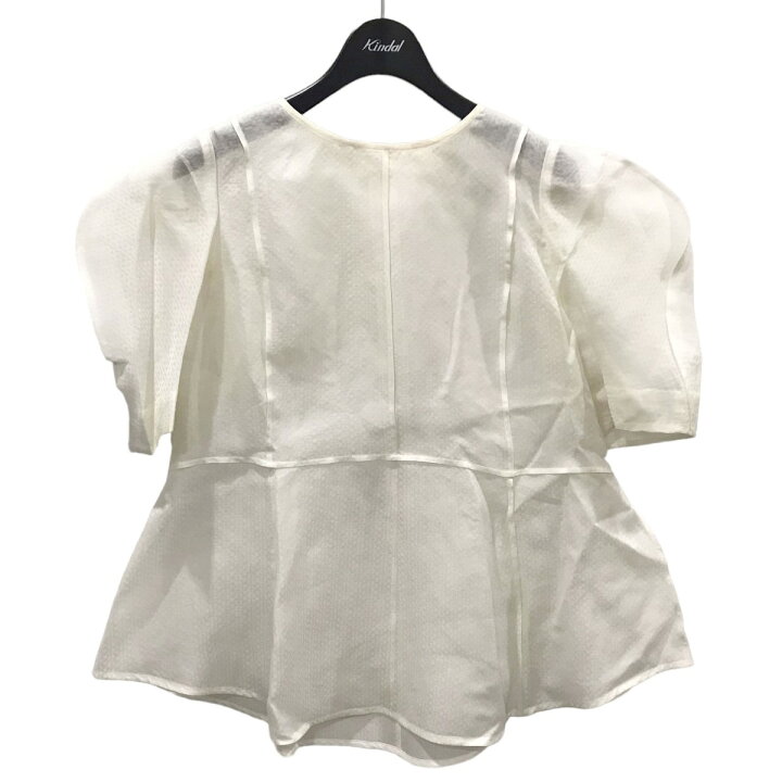 楽天市場】【中古】BLAMINK シルクシアーブラウス オフホワイト サイズ 
