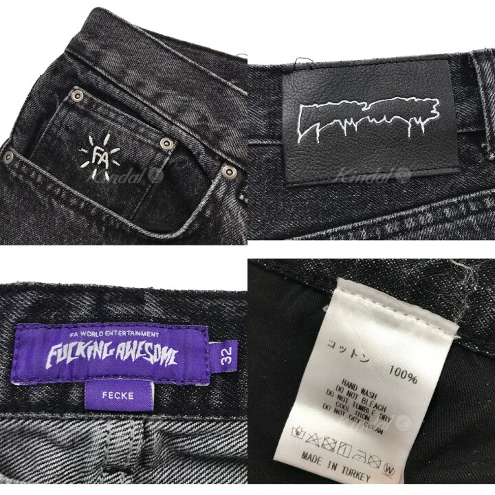 楽天市場】【中古】FUCKING AWESOME 「BAGGY FIT FECKE JEAN」バギー  