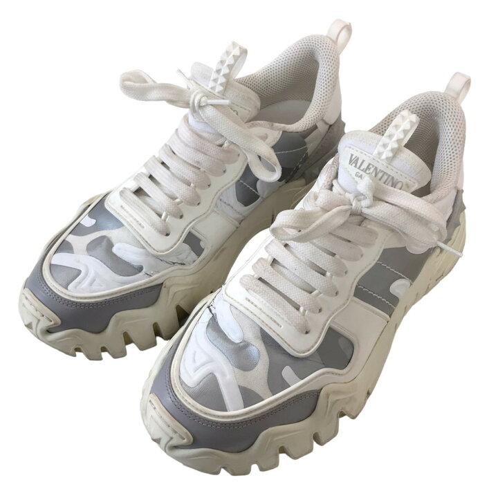 楽天市場】【中古】VALENTINO GARAVANIカモフラージュロックランナー 