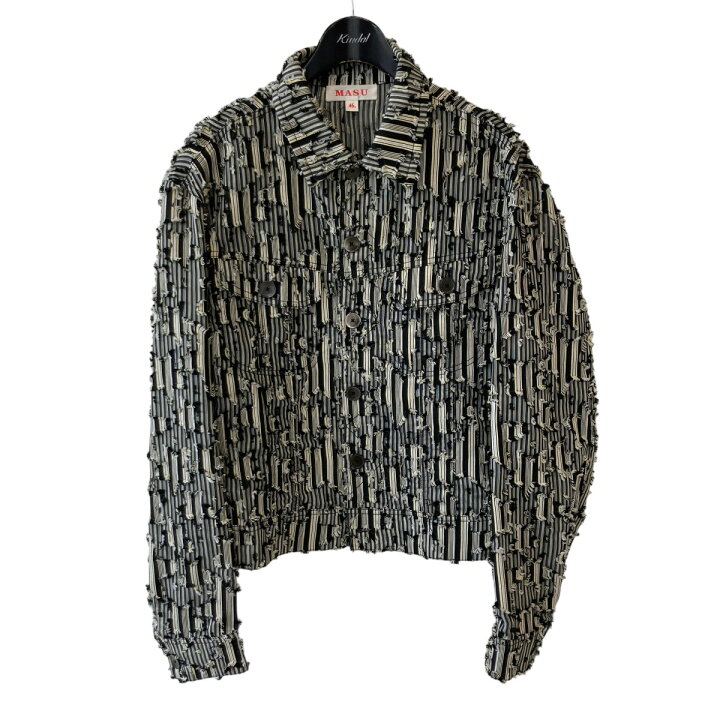 楽天市場】【中古】MASU 22SS／ STAR JACQUARD WORK JACKET シャツ 