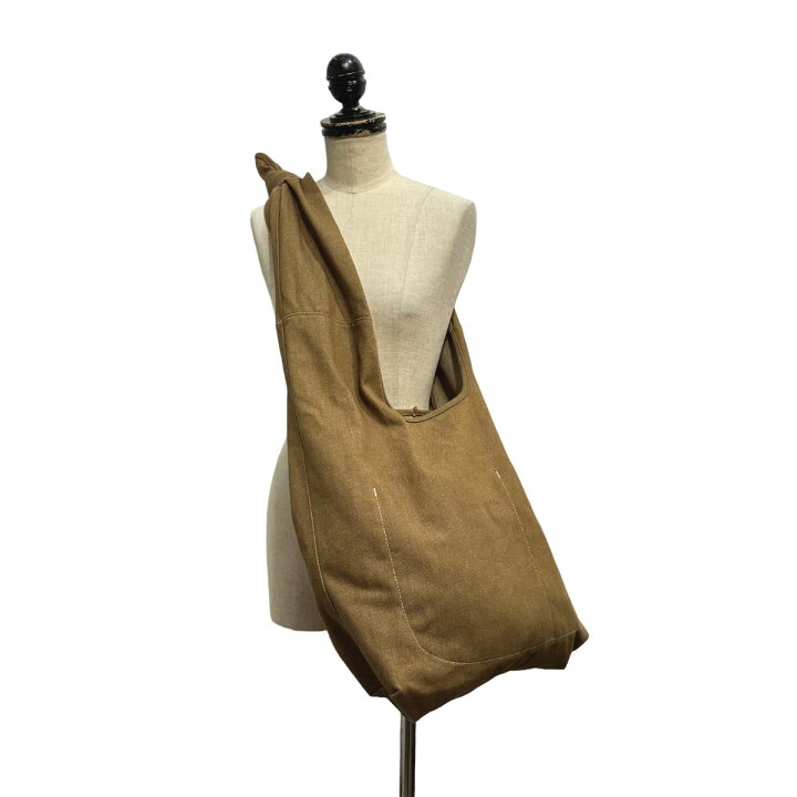 楽天市場】【中古】ground cover tsuno bag ショルダーバッグ ブラウン  