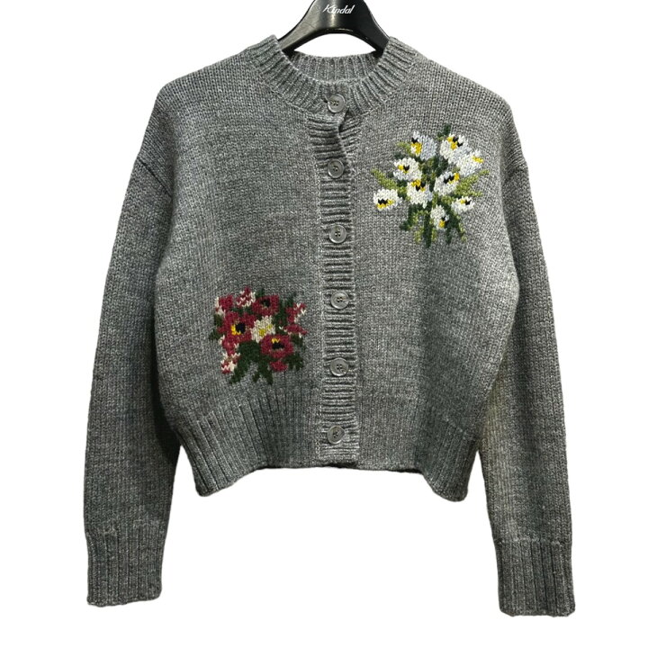 楽天市場】【中古】KEITA MARUYAMAフラワー刺繍ニットカーディガン  