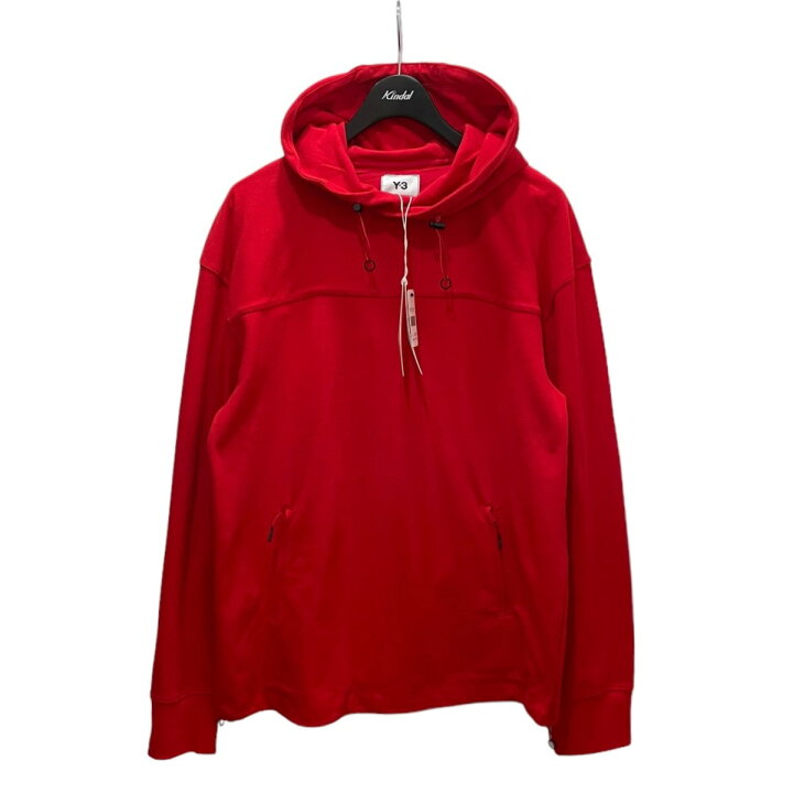 楽天市場】【中古】Y-3 CLASSIC HEAVY PIQUE HOODIE パーカー レッド  