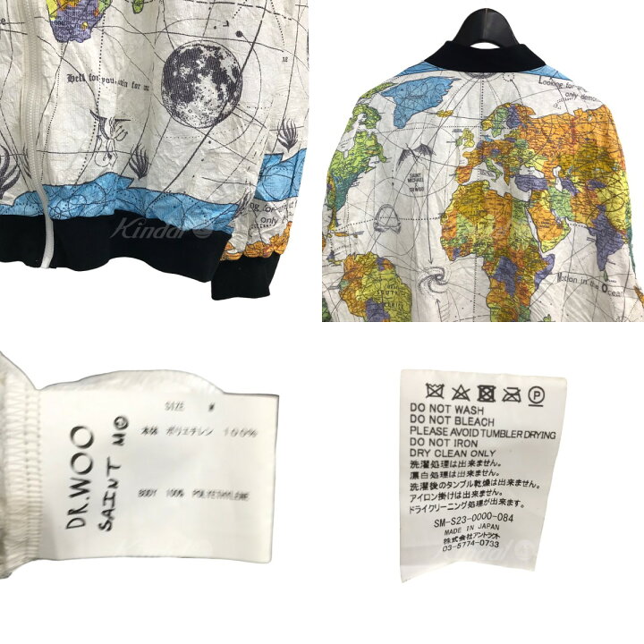 楽天市場】【中古】SAINT MICHAEL×Dr．Woo 23SS ｢BJ PARER JKT／WORLD