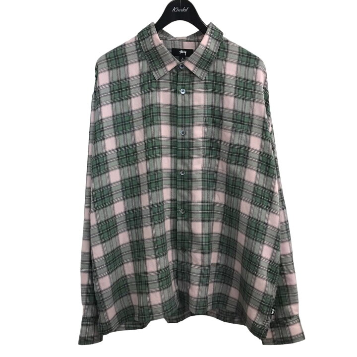 楽天市場】【中古】Stussy 2023SS 「MARK PLAID SHIRT」チェックシャツ 