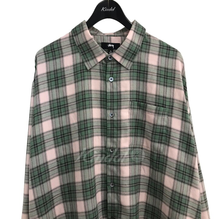 楽天市場】【中古】Stussy 2023SS 「MARK PLAID SHIRT」チェックシャツ 