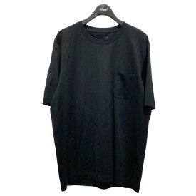 【中古】LOUIS VUITTON胸ポケットダミエTシャツ RM201Q CMS H6Y 45W ブラック サイズ：XXL【価格見直し】