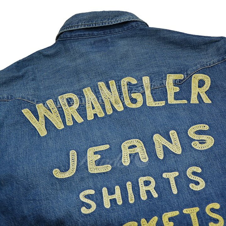 楽天市場】【中古】Wrangler70周年記念限定 Champion Shirts バック 