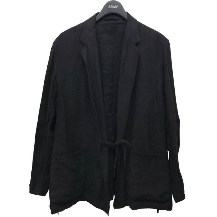 楽天市場】【中古】COMOLI リネン起毛ジャケット ブラック サイズ：2  
