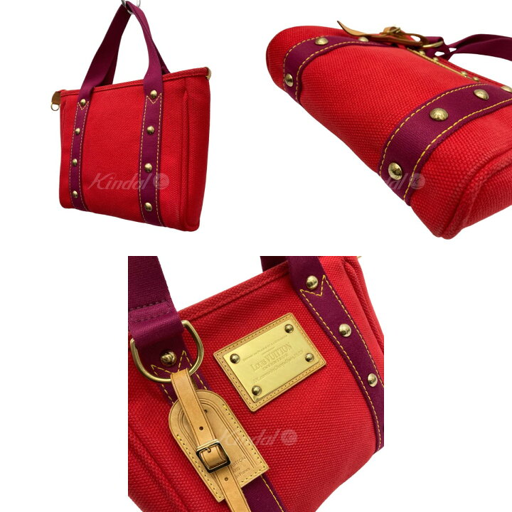 楽天市場】【中古】LOUIS VUITTON アンティグア カバPM トートバッグ 