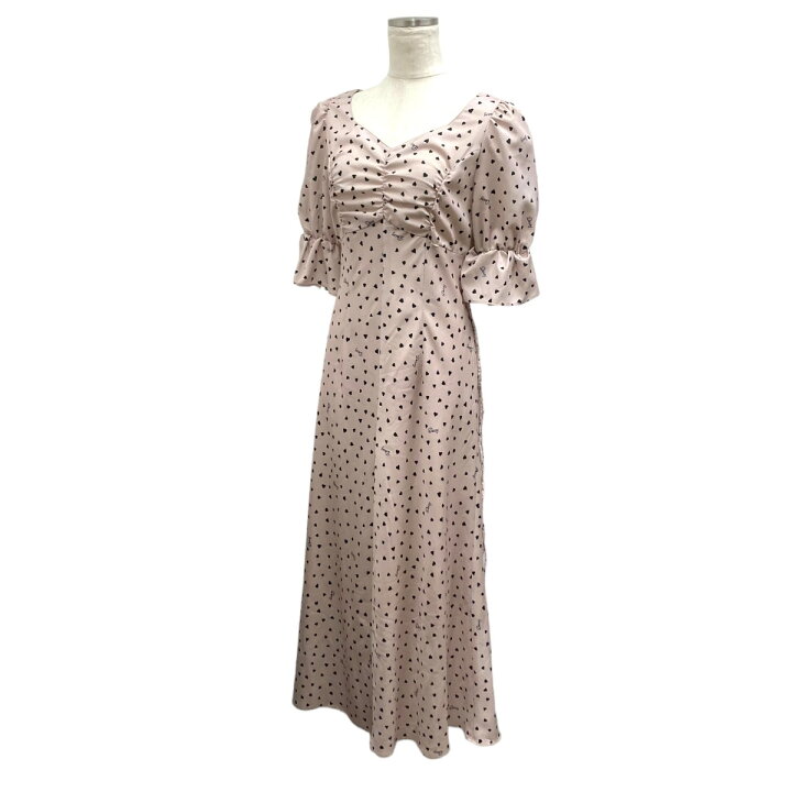 楽天市場】【中古】deicy ランダムハートギャザーワンピース パープル 