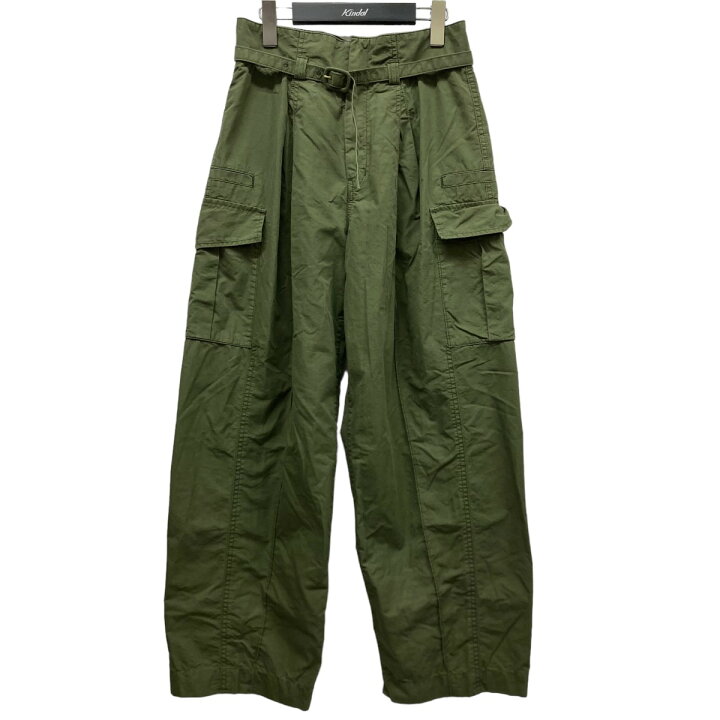 楽天市場】【中古】mame kurogouchi 「Cotton Nylon Tucked Cargo 